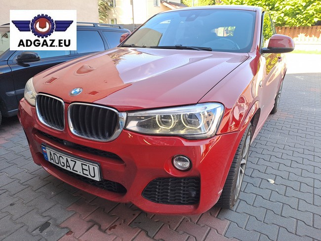 BMW X4 auto gaz KME Direct reduktor AC250