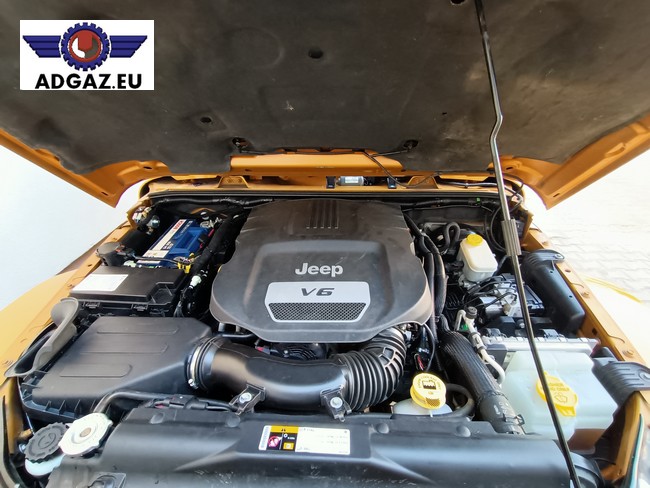 Jeep Wrangler Sahara na gaz Warszawa