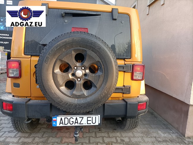 Jeep Wrangler Sahara na gaz Warszawa