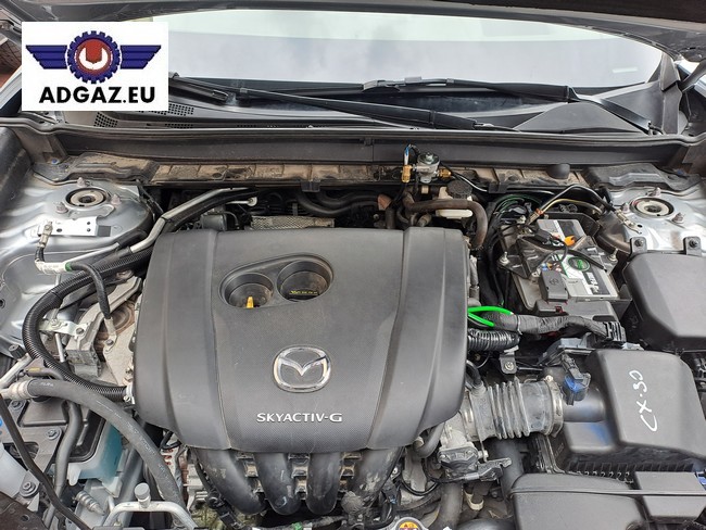 Mazda CX-30, 2,5 skyactive, zbiornik 50L, instalacja KME Direct
