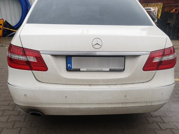 Mercedes e 1.8 CGI - Bezpośredni wtrysk gazu 