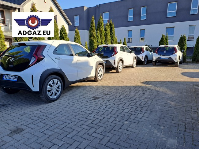 Toyot Aygo X instalacja LPG